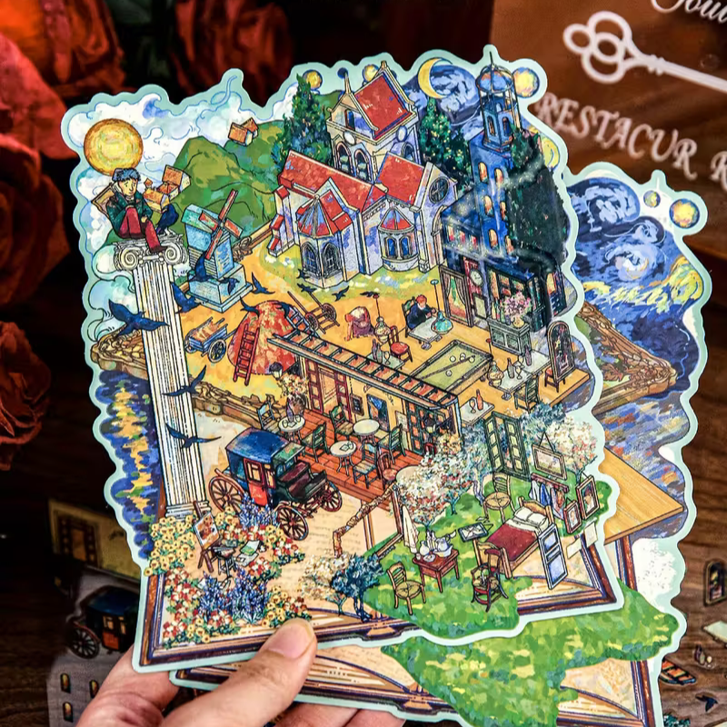 Armable 3D "Pinturas Artísticas"