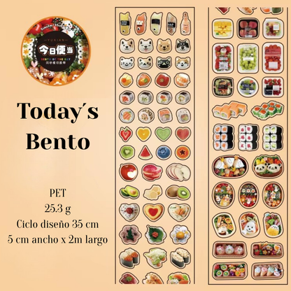 Colección Stickers Roll "Tienda de Confitería"