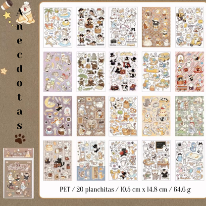 Libro de Stickers "Huellitas Magicas"