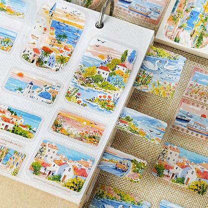 Stickers PET "Mountain And Rivers