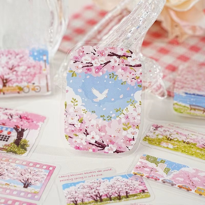 Stickers PET "Mountain And Rivers