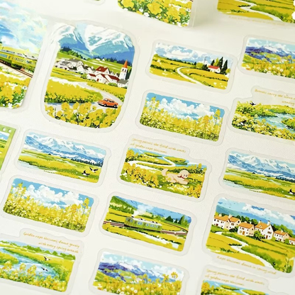 Stickers PET "Mountain And Rivers