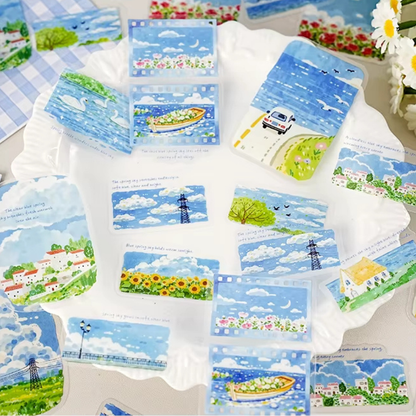 Stickers PET "Mountain And Rivers