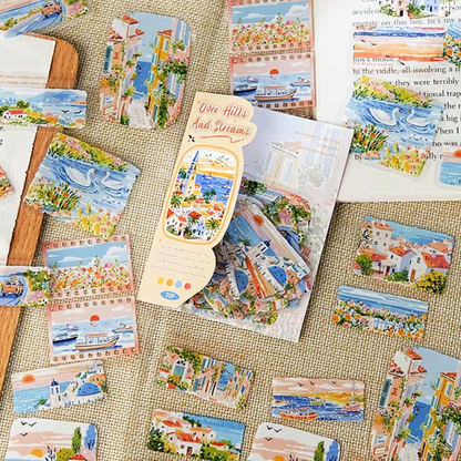 Stickers PET "Mountain And Rivers