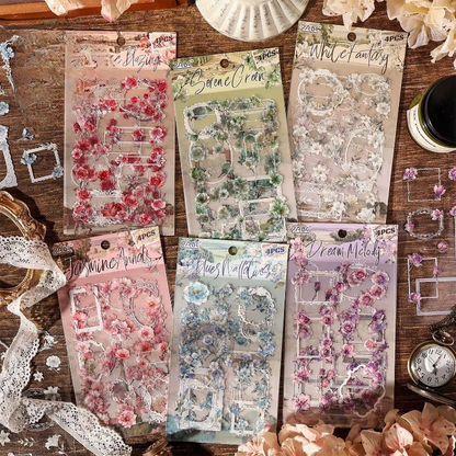 Stickers PET "Fram View Garden"