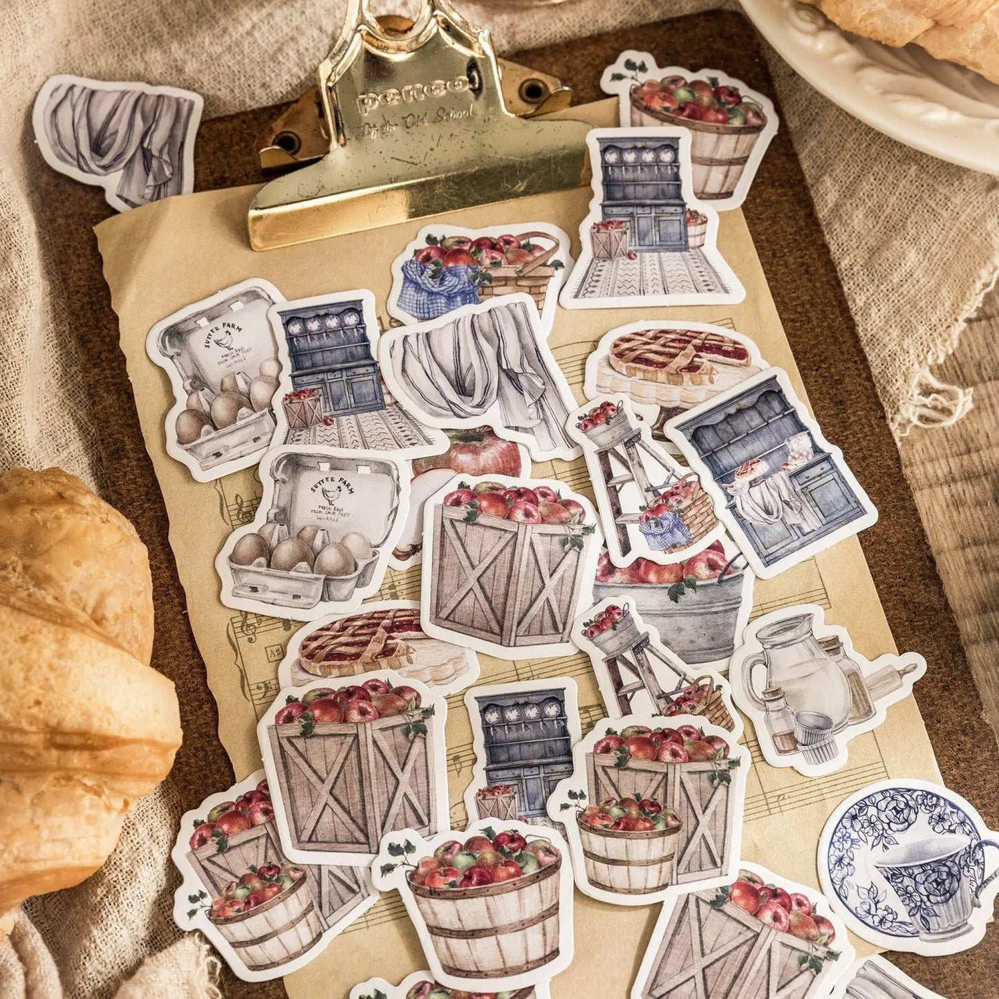 Cajita de 46 Stickers "Kitchen Time”