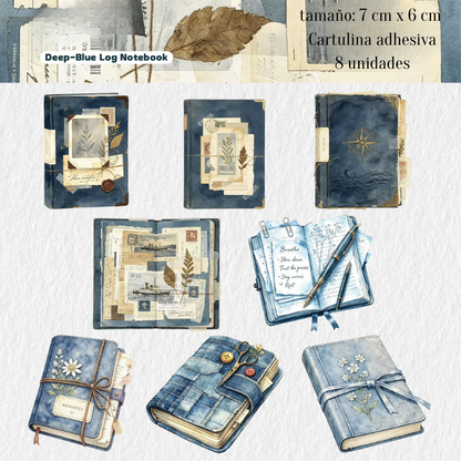 Stickers "Libretas Vintage"