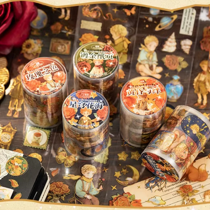 Colección Stickers Roll "Noche Estrellada"
