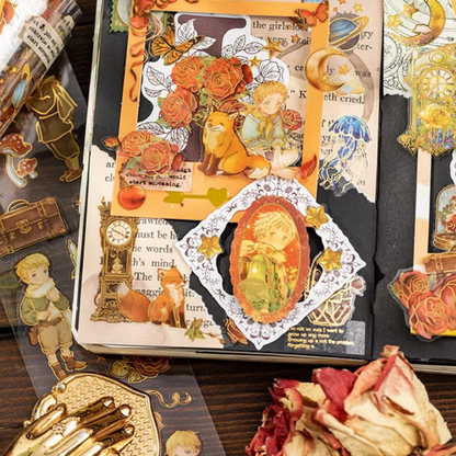 Colección Stickers Roll "Noche Estrellada"