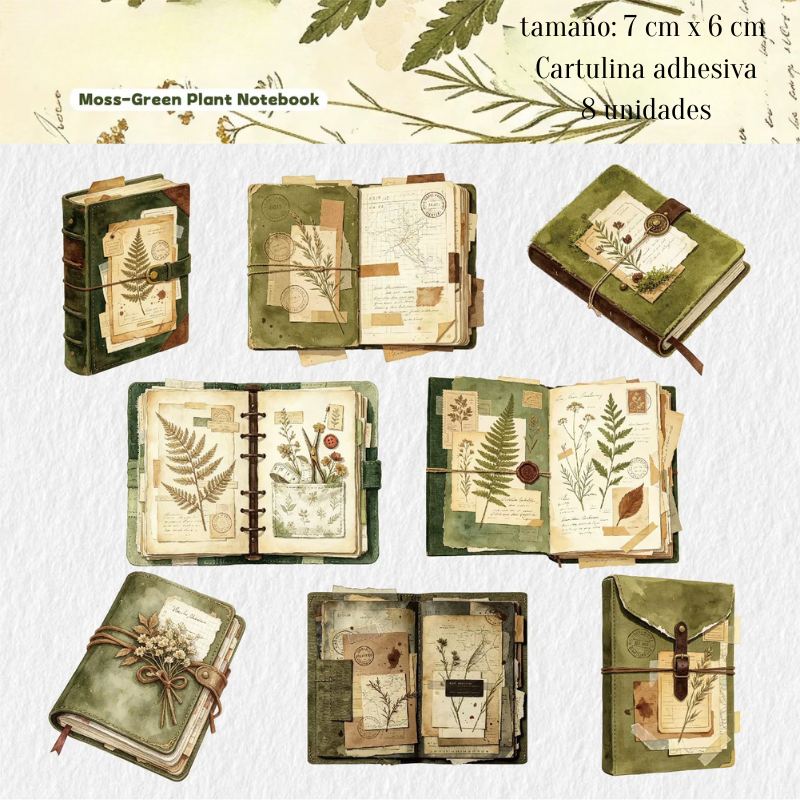 Stickers "Libretas Vintage"