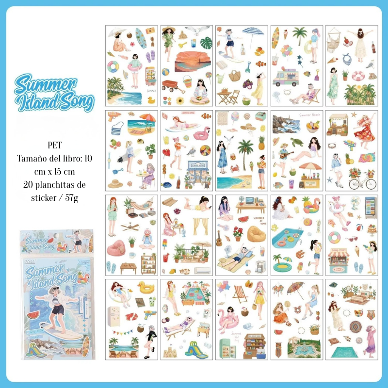 Libro de Stickers "Paseo por las Estaciones"