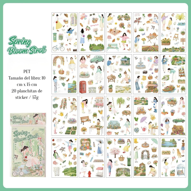 Libro de Stickers "Paseo por las Estaciones"