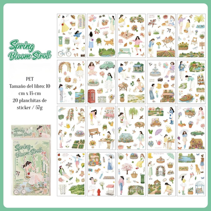 Libro de Stickers "Paseo por las Estaciones"