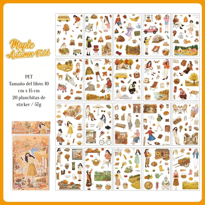 Libro de Stickers "Paseo por las Estaciones"