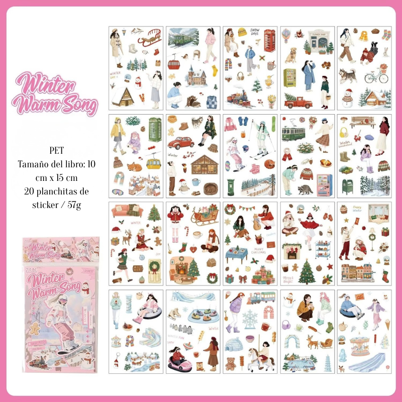 Libro de Stickers "Paseo por las Estaciones"