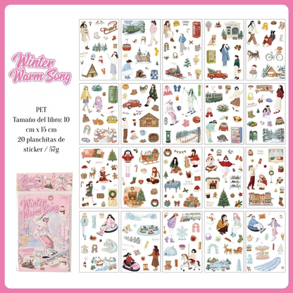 Libro de Stickers "Paseo por las Estaciones"