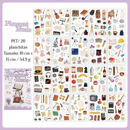 Libro de Stickers "Casa de Cosas Bonitas"
