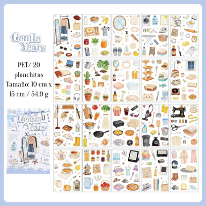 Libro de Stickers "Casa de Cosas Bonitas"