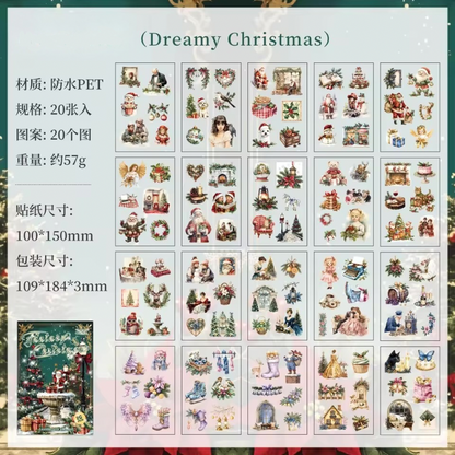 Libros de Stickers PET "Bella Navidad"