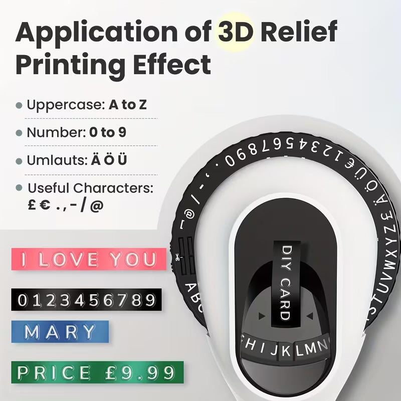 Etiquetadora Manual 3D Phomemo E975