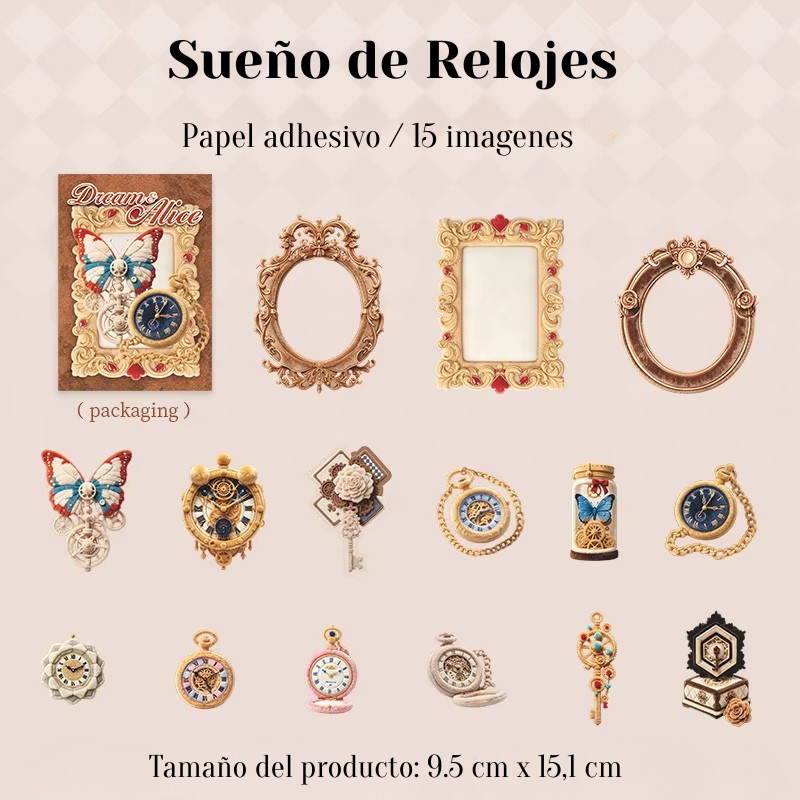 Stickers "Sueños de Alicia"