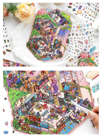 🏰✨ Armable 3D “Castillo y Refugio”
