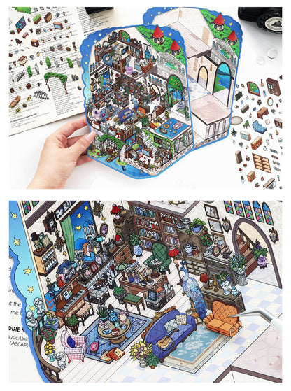 🏰✨ Armable 3D “Castillo y Refugio”