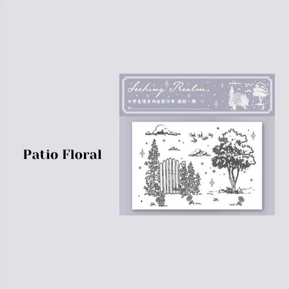 Sellos de Silicona "Reino de Flores"