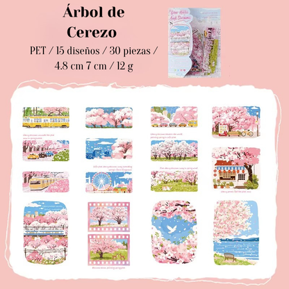Stickers PET "Mountain And Rivers