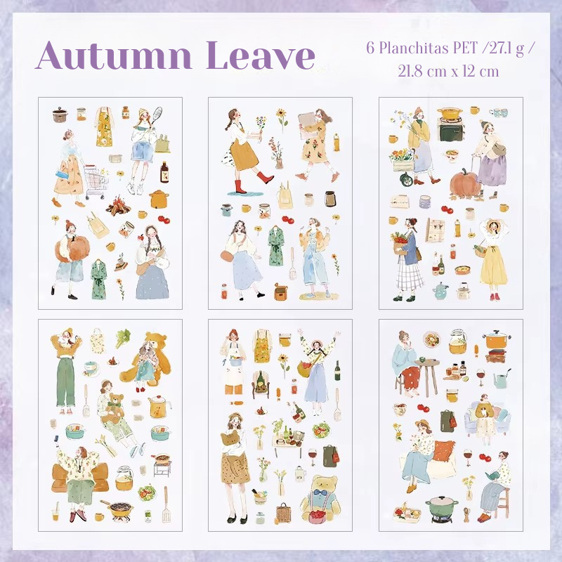 Stickers PET "🌸Season Of The Year"