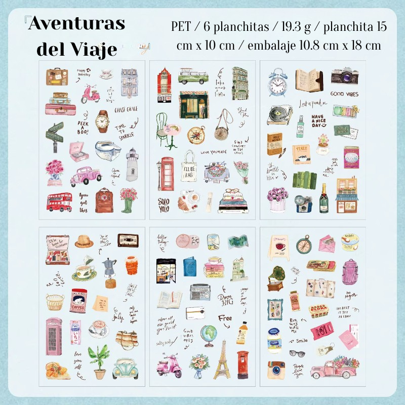 Stickers PET "LIfe´s Little House"