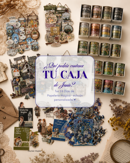 24 DÍAS DE PAPELERÍA MÁGICA - A TU MEDIDA