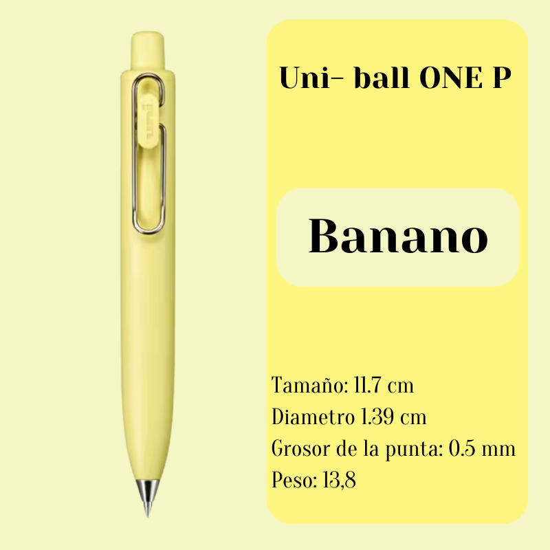 Lapiceros Uni ball 🇯🇵 One P (tinta negra)