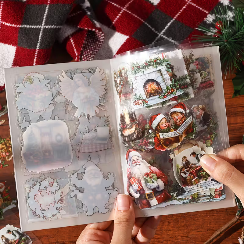 Pack de Libros de Stickers PET "Bella Navidad"