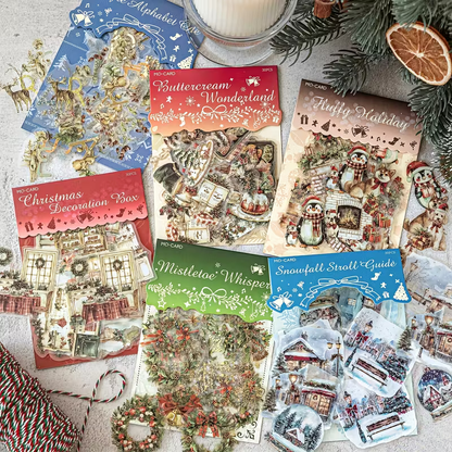 Stickers PET "Blanca Navidad "