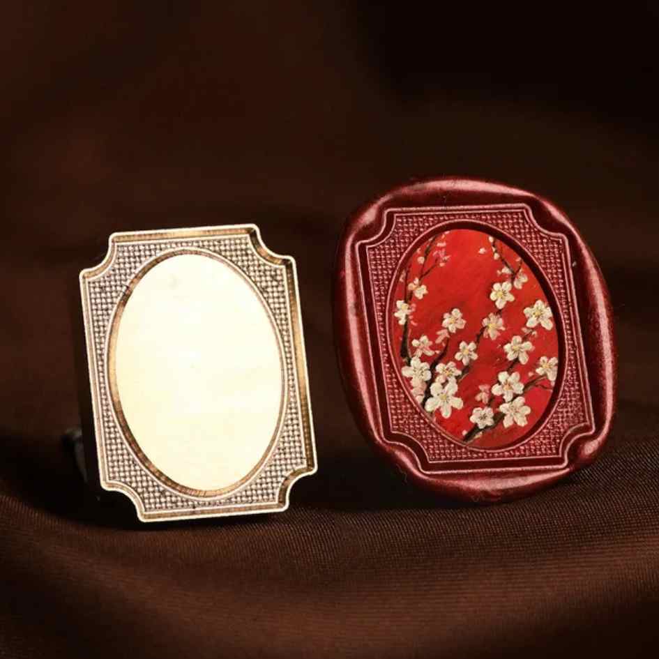 Sello de Bronce 3D para Lacre "Marco Oriental"