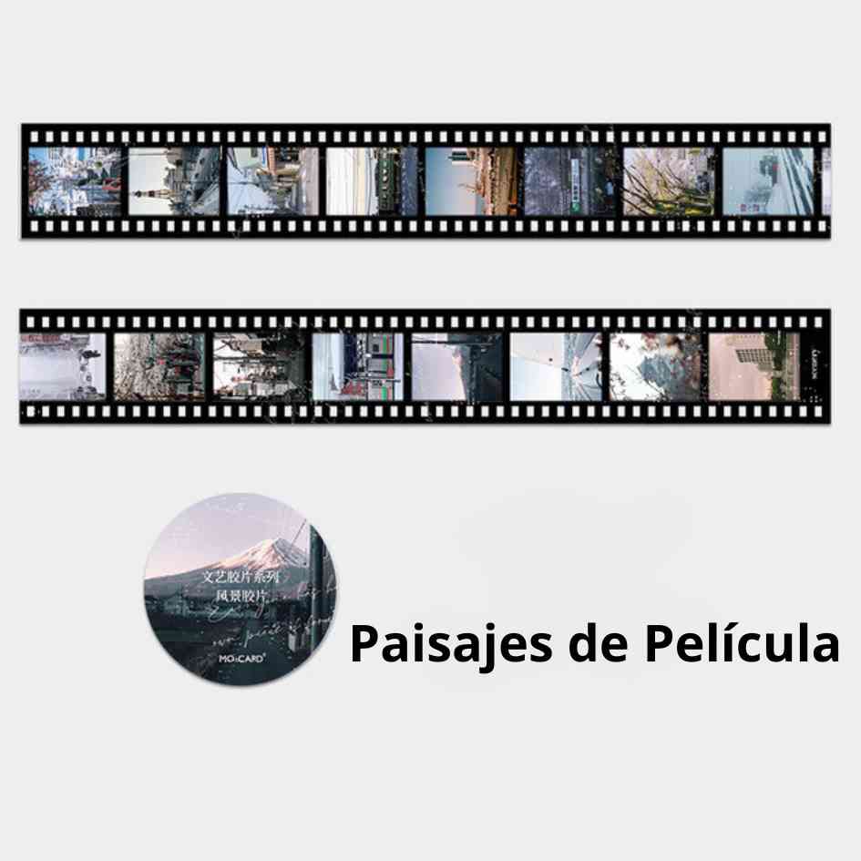 Colección de Washitapes Rolls "Film Series"