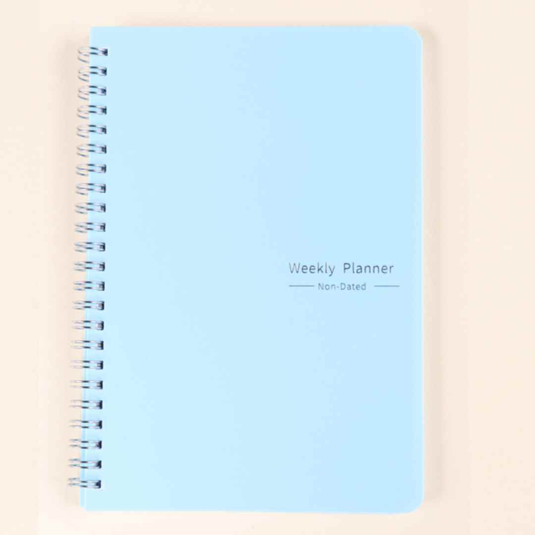 Weekly Planner A5, sin fechas