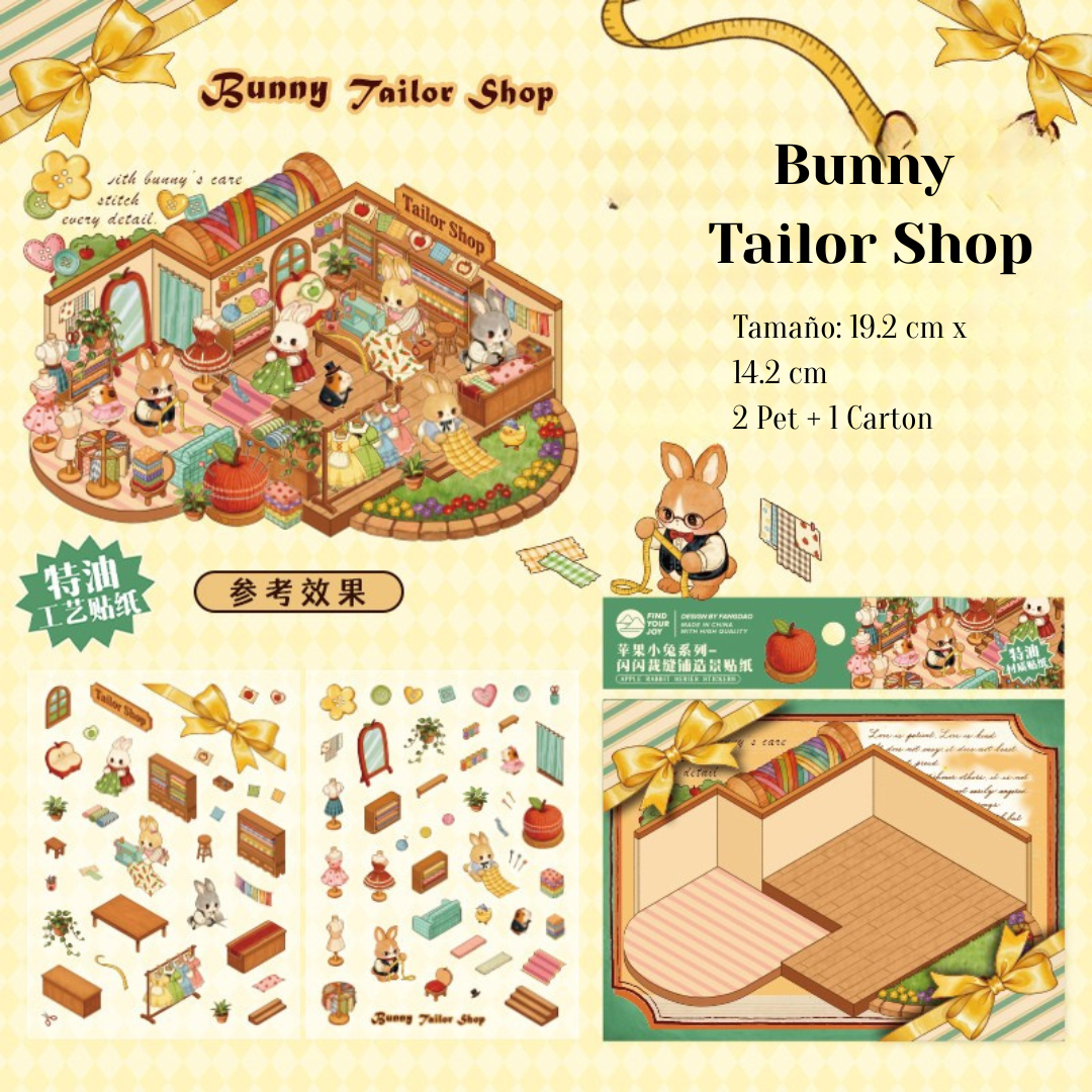 Armable 3D “Mundo de Conejos”