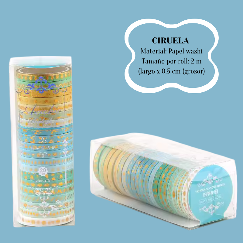 Set de Cintas Washitape “Tropical Mood”