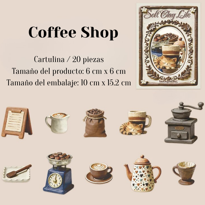 Adhesivos Troquelados "Soft Clay Life "