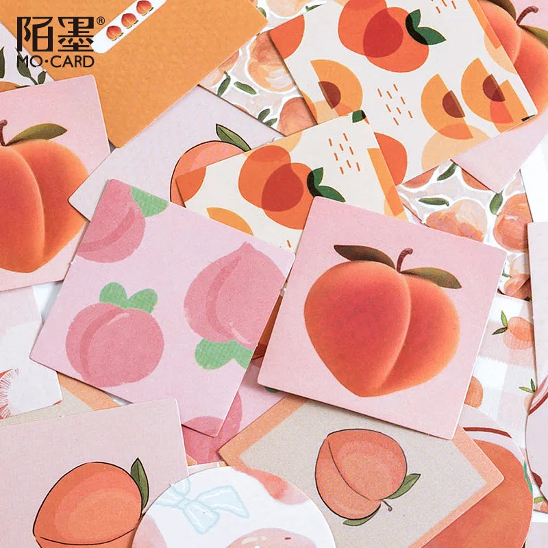 Cajita de 46 Stickers "Peaches"