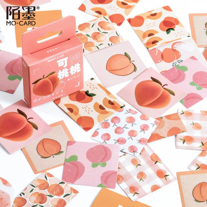 Cajita de 46 Stickers "Peaches"