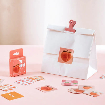 Cajita de 46 Stickers "Peaches"