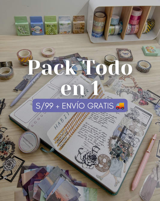 Pack Journaling Todo en 1 (Ed. Limitada ⏳)