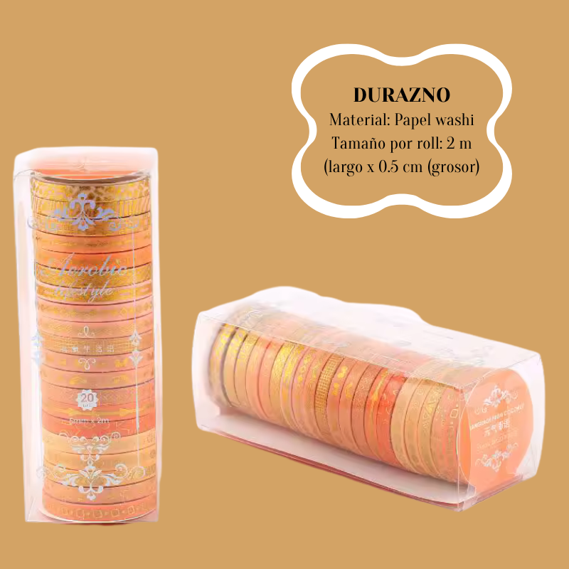 Set de Cintas Washitape “Tropical Mood”