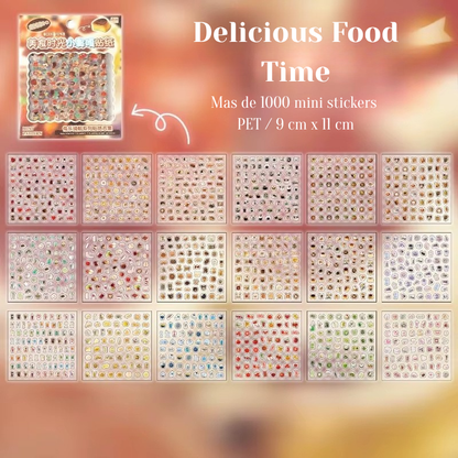 Stickers PET "Hora de Comida