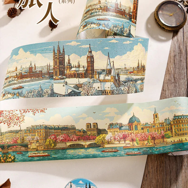 Set de Cintas Washitape “European Traveler”