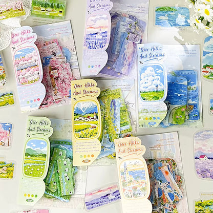 Stickers PET "Mountain And Rivers