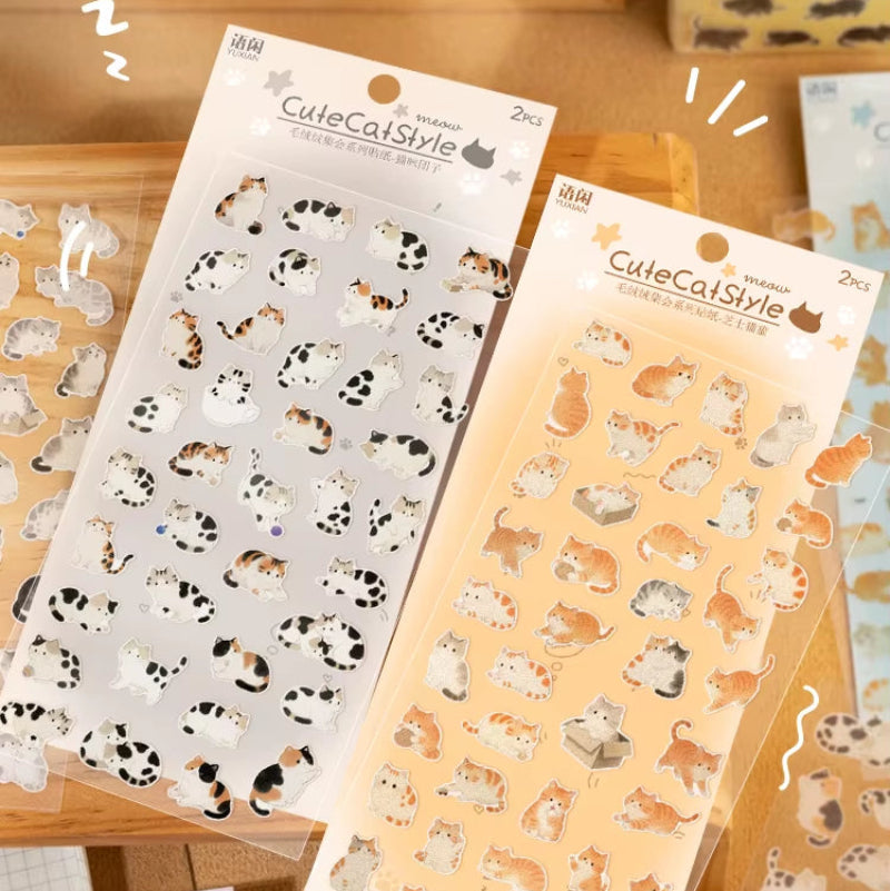 Stickers PET "Nekoland"